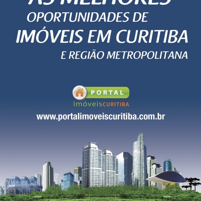 Panfleto (Flyer) de divulgação do Portal Imóveis Curitiba